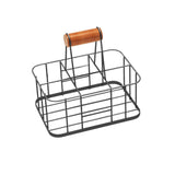 Maxbell Drink Delivery Carrier Fittings Reusable for Camping Condiment Bottles Gray