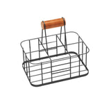 Maxbell Drink Delivery Carrier Fittings Reusable for Camping Condiment Bottles Gray