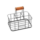 Maxbell Drink Delivery Carrier Fittings Reusable for Camping Condiment Bottles Gray