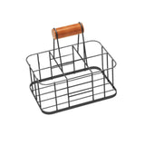 Maxbell Drink Delivery Carrier Fittings Reusable for Camping Condiment Bottles Gray