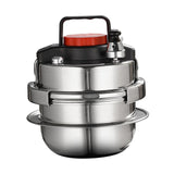 Maxbell Small Pressure Cooker 5 Minutes Quickly Cooking for All Hob Types 1.4L