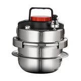 Maxbell Small Pressure Cooker 5 Minutes Quickly Cooking for All Hob Types 1.4L