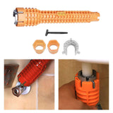 Maxbell Multifunction Faucet Wrench Sink Installer Tool Removal Nut Wrench for Pipe