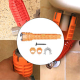 Maxbell Multifunction Faucet Wrench Sink Installer Tool Removal Nut Wrench for Pipe