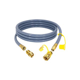Maxbell 10 Feet Natural Gas BBQ Hose Gas Line for Pizza Oven Low Pressure Grill