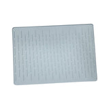 Maxbell Utensil Drying Board Kitchen Pad Tray Drainer Mat Pad for Kitchen Gadgets Light gray