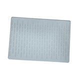 Maxbell Utensil Drying Board Kitchen Pad Tray Drainer Mat Pad for Kitchen Gadgets Light gray