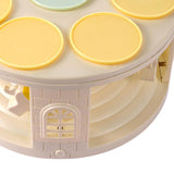 Maxbell Turntable Cupcake Display Stand with Music Cookie Automatic for Party Event