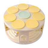 Maxbell Turntable Cupcake Display Stand with Music Cookie Automatic for Party Event