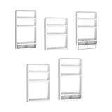 Maxbell Bathroom Shelf Organizer Shower Rack No Drilling Shelving Storage Rack Decor A