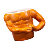 Maxbell Ceramic Coffee Mug Muscle Bust Muscle Bust for Father's Day Kitchen Only Mug