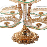 Maxbell Multi Tier Display Serving Platter Tree Stand Thicker for Birthday Wedding