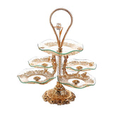 Maxbell Multi Tier Display Serving Platter Tree Stand Thicker for Birthday Wedding
