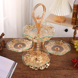 Maxbell Multi Tier Display Serving Platter Tree Stand Thicker for Birthday Wedding