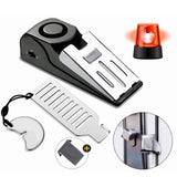 Maxbell Portable Door Lock for Travel Stainless Steel for college Apartment