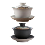 Maxbell Kungfu Gaiwan Ceramic Tea Cup Cover Bowl Tea Mug Teacups Traditional Tea Cup White