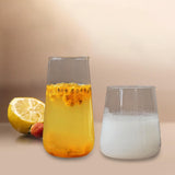 Maxbell Clear Glass Cup Coffee Cup Reusable Simple for Housewarming Parties Kitchen high 500ml