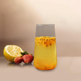 Maxbell Clear Glass Cup Coffee Cup Reusable Simple for Housewarming Parties Kitchen high 500ml