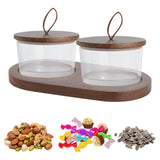 Maxbell Divided Dishes Dip Trays for Parties Housewarming Gift for Side Dishes Sala style A