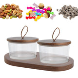 Maxbell Divided Dishes Dip Trays for Parties Housewarming Gift for Side Dishes Sala style A
