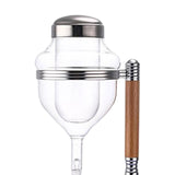 Maxbell Glasses Sake Set for Barware Warmer or Cold Sake Wine Argent