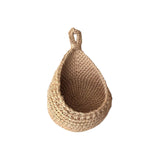 Maxbell Hanging Woven Baskests Home Decor Flowers Planters for Kitchen Bar Home 16cmx23cmx11.5cm