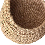 Maxbell Hanging Woven Baskests Home Decor Flowers Planters for Kitchen Bar Home 16cmx23cmx11.5cm