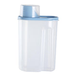 Maxbell Kitchen Rice Storage Bin Household Laundry Powder Storage Box for Rice Beans Blue