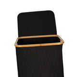 Maxbell Laundry Hamper with Easy Carry Handles Large Laundry Basket for Laundry Room Black