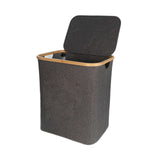 Maxbell Laundry Hamper with Easy Carry Handles Large Laundry Basket for Laundry Room Gray