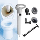 Maxbell High Pressure Toilet Plunger Kits Easy to Use for Sink Bath Toilets Bathroom