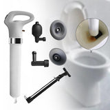 Maxbell High Pressure Toilet Plunger Kits Easy to Use for Sink Bath Toilets Bathroom