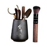 Maxbell Chinese Kung Fu Teapot Set Tea Art Utensils Portable Teaware Set for gift Style D