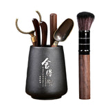 Maxbell Chinese Kung Fu Teapot Set Tea Art Utensils Portable Teaware Set for gift Style D