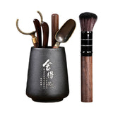Maxbell Chinese Kung Fu Teapot Set Tea Art Utensils Portable Teaware Set for gift Style D