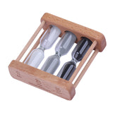 Maxbell Wooden Sand Timer Sand Clock Timer Sand Timer Hourglass for Outdoor Activity