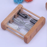 Maxbell Wooden Sand Timer Sand Clock Timer Sand Timer Hourglass for Outdoor Activity