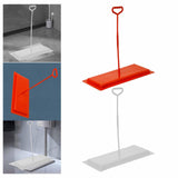 Maxbell Squat Toilet Deodorant Board Toilet Potty Squatting Cover Lid for Restaurant White