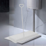 Maxbell Squat Toilet Deodorant Board Toilet Potty Squatting Cover Lid for Restaurant White