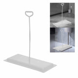 Maxbell Squat Toilet Deodorant Board Toilet Potty Squatting Cover Lid for Restaurant White