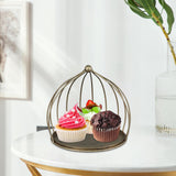 Maxbell Cake Stand Display Holder Iron Snack Cake Stand for Party Brithday Ornaments S