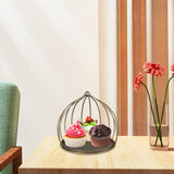 Maxbell Cake Stand Display Holder Iron Snack Cake Stand for Party Brithday Ornaments S
