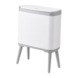 Maxbell 12L Trash Can with Lid Modern Nordic Waste Basket for Bedroom Kitchen