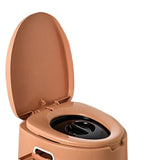 Maxbell Outdoor Potty Detachable Inner Bucket Camping Toilet for Trips Camping Khaki