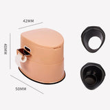 Maxbell Outdoor Potty Detachable Inner Bucket Camping Toilet for Trips Camping Khaki