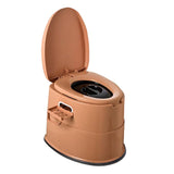 Maxbell Outdoor Potty Detachable Inner Bucket Camping Toilet for Trips Camping Khaki