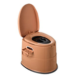 Maxbell Outdoor Potty Detachable Inner Bucket Camping Toilet for Trips Camping Khaki