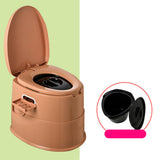 Maxbell Outdoor Potty Detachable Inner Bucket Camping Toilet for Trips Camping Khaki
