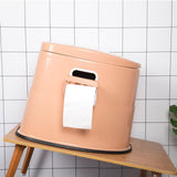 Maxbell Outdoor Potty Detachable Inner Bucket Camping Toilet for Trips Camping Khaki