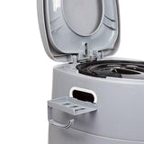 Maxbell Outdoor Potty Detachable Inner Bucket Camping Toilet for Trips Camping Gray